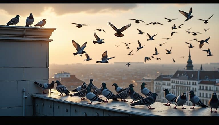 Effarouchement urbain : pigeons, goélands et étourneaux