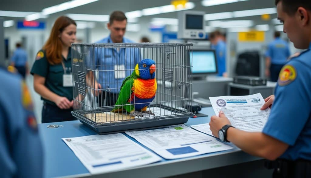 Importer un oiseau : les formalités douanières et sanitaires