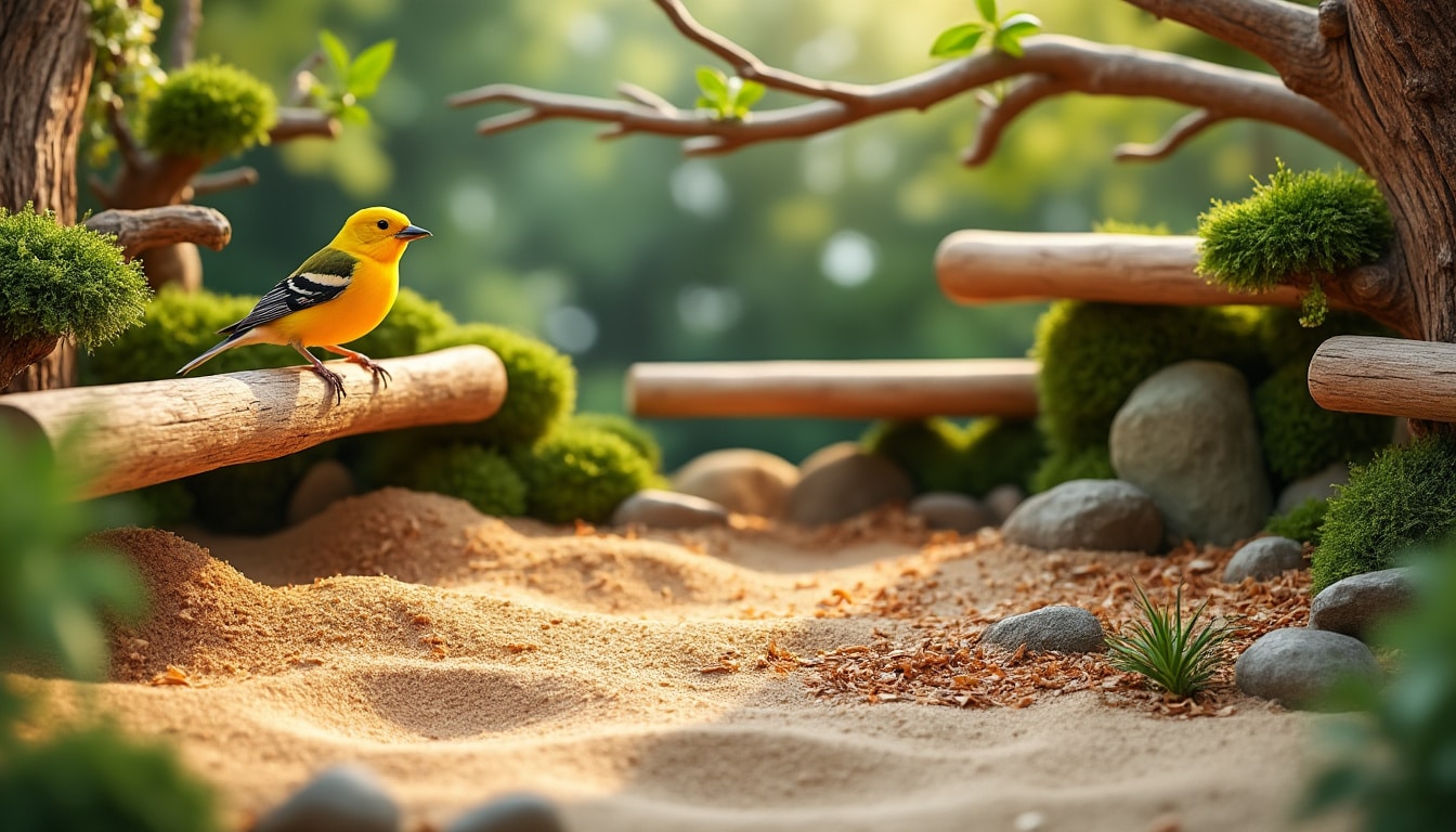 découvrez comment choisir les perchoirs et le sol adaptés pour préserver la santé des pattes de vos oiseaux et assurer leur confort au quotidien.