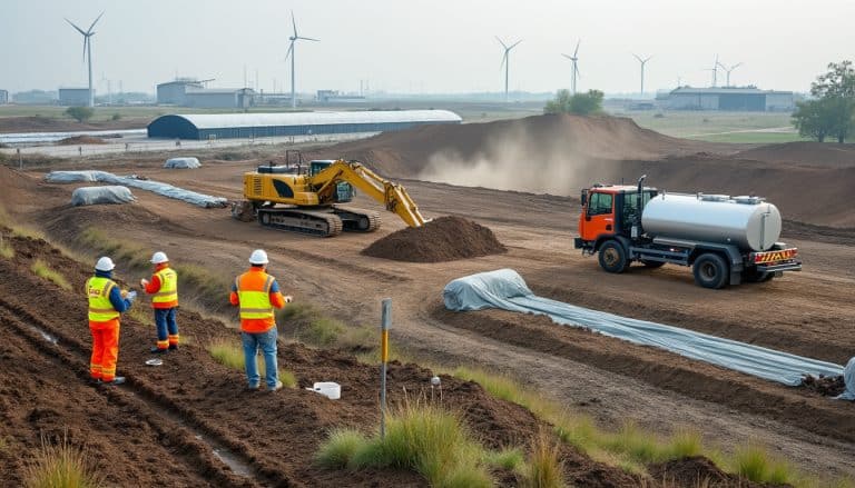 Sites industriels et décharges : les interventions courantes