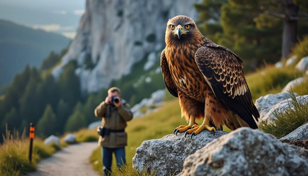 Protection légale des rapaces sauvages : le régime français
