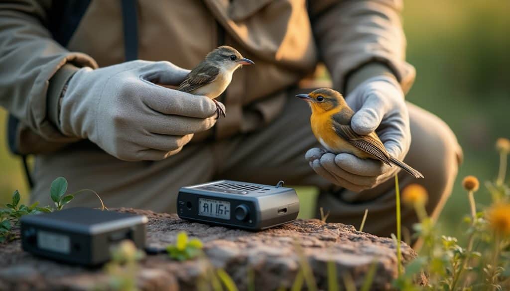 Suivi scientifique : baguage et télémétrie en conservation